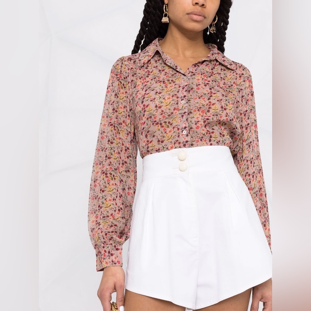 BA&SH | Maxence Shirt In Floral Print